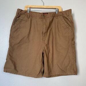 Wolverine‎ Men's Utility Carpenter Brown Canvas Work Shorts Size 42